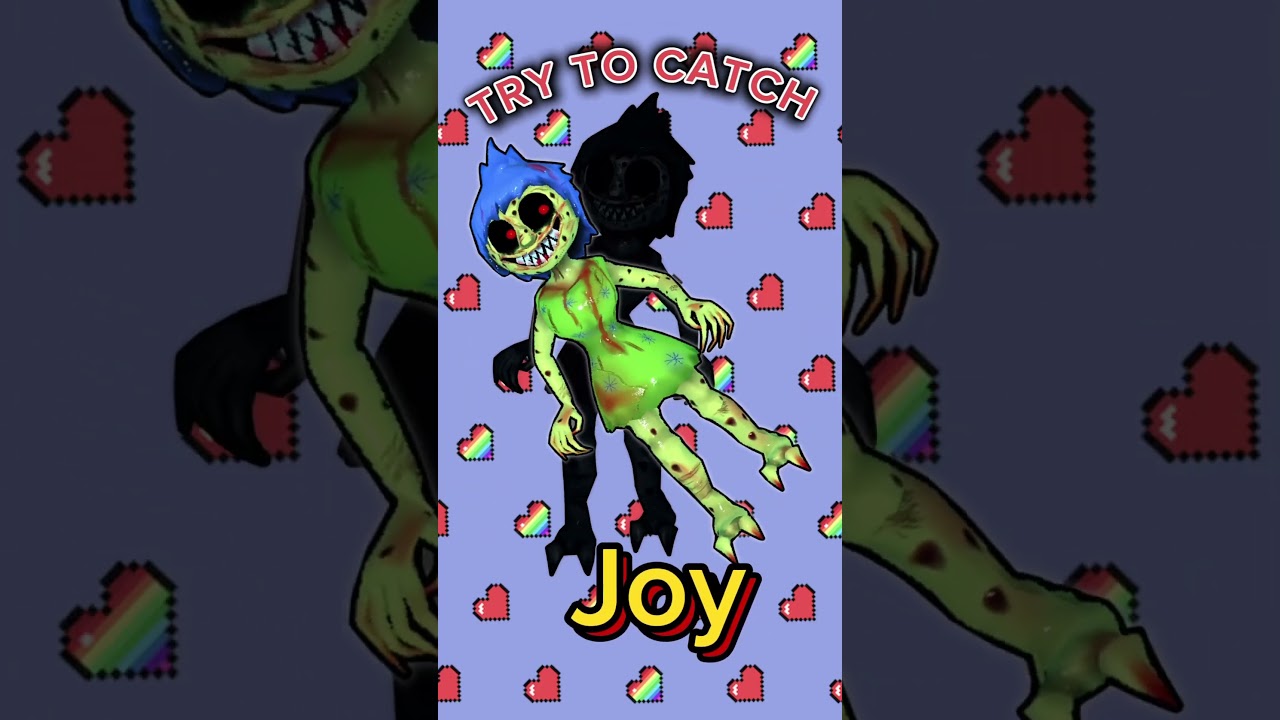 Try to Catch Creepy Zombie Joy from Inside Out 🧟