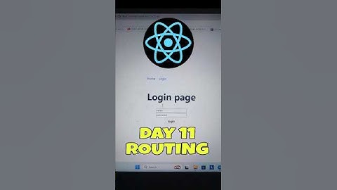 Routing with React Router Dom | Day 11 #reactjs #100daysofcode #frontend