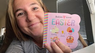 Easter basket book for baby’s first Easter 