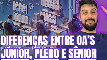 A diferença nas responsabilidades entre QA Júnior, Pleno e Sênior