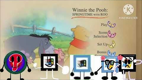 Everything Has Fallen Into Winnie The Pooh Springtime With Roo DVD Menu Add Round 1