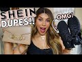 SHEIN HAS THE BEST DESIGNER DUPES EVER!! | SHEIN LUXURY BRAND  DUPES 2020 | BOUGIE ON A BUDET