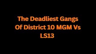 The Deadliest Gangs Of District 10 MGM Vs LS13