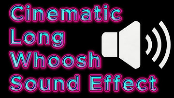 Long Cinematic Whoosh Sound Effect 🎧 | Epic Transition SFX for Edits (No Copyright)