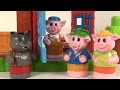 Mega Bloks Les trois petits cochons et le loup 3 Little Pigs Playset Jeu de Construction Megablocks