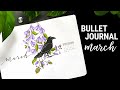 March 2021 Bullet Journal Setup » Plan With Me » DarkSunlight