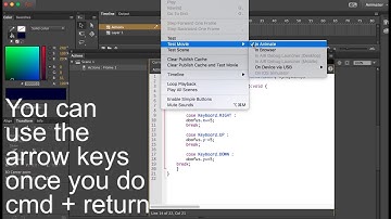 lesson seven adobe animate cc - key movement