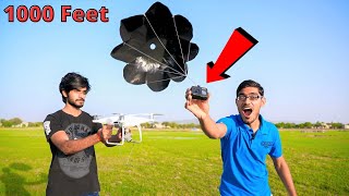 Dropping Camera From 1000 Feet | कैमरा तो गिरा दिया लेकिन फिर जो हुआ....😱😱 | Do Not Try