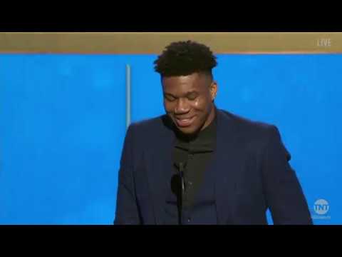 Giannis Antetokounmpo Gets Emotional While Delivering Powerful NBA MVP Speech