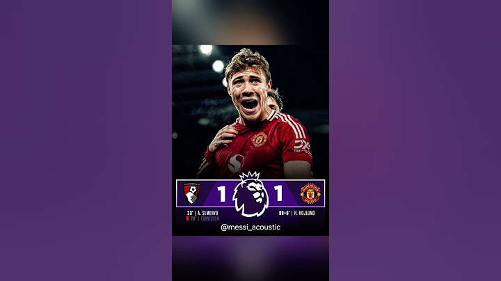 Hojlund's Goal saves Man United😮‍💨