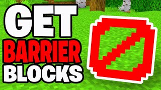 How To Get Barrier Blocks In Minecraft Bedrock! - (Android, IOS, Switch, Windows 11, Xbox, PS5) screenshot 2