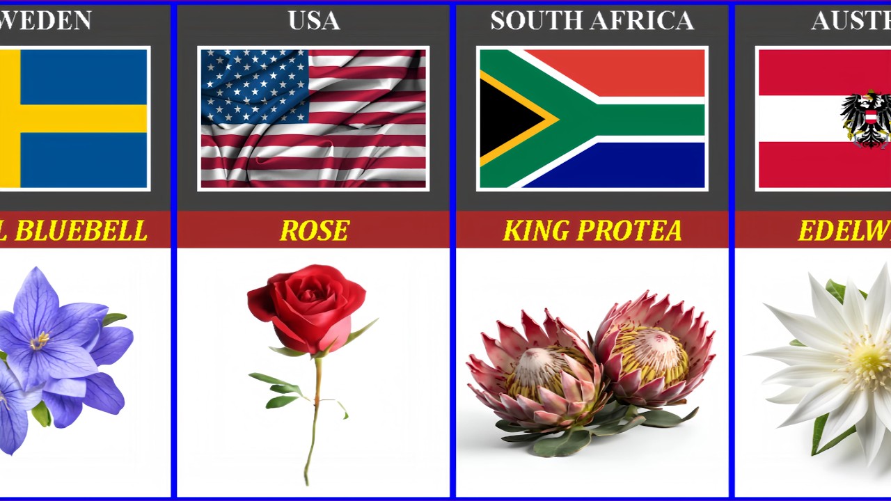 National Flowers of Different Countries: A Stunning Comparison