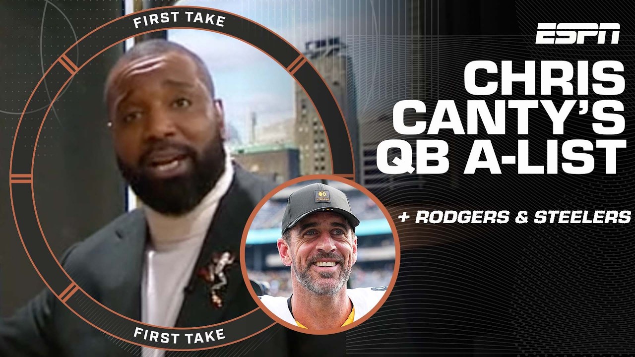Chris Canty's A-List 🏈 Top 5 QBs on the move | First Take