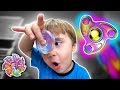 OS FIDGET SPINNERS MAIS RAROS DE TODOS!! Hand Spinner de Metal Colorido - Rare Metal Fidget Toys