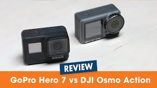 Which Action Cam is Best? GoPro Hero 7 vs DJI Osmo Action