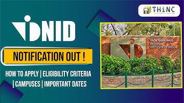 NID 2022 Notification Out Apply | BDes MDes Eligibility Criteria | NID Seats | Dates | Supernumerary