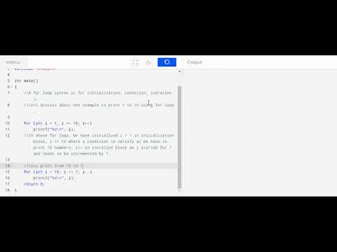 C program to demonstrate usage of for loop||C program||Learn ...