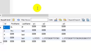 Difference between FLOAT, DOUBLE and DECIMAL in MySQL