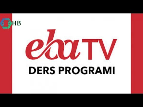TRT EBA TV DERS PROGRAMI
