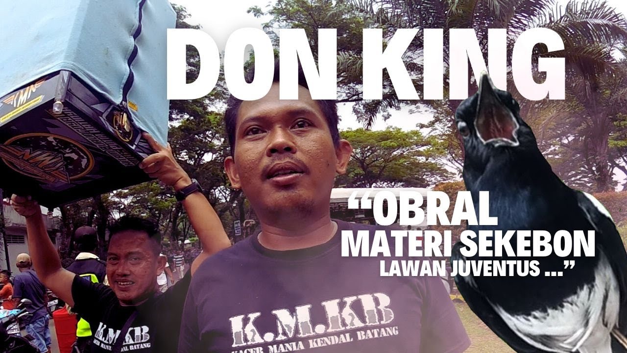 OBRAL MATERI SEKEBON😱DONKING Coba Kalahkan KACER JUVENTUS