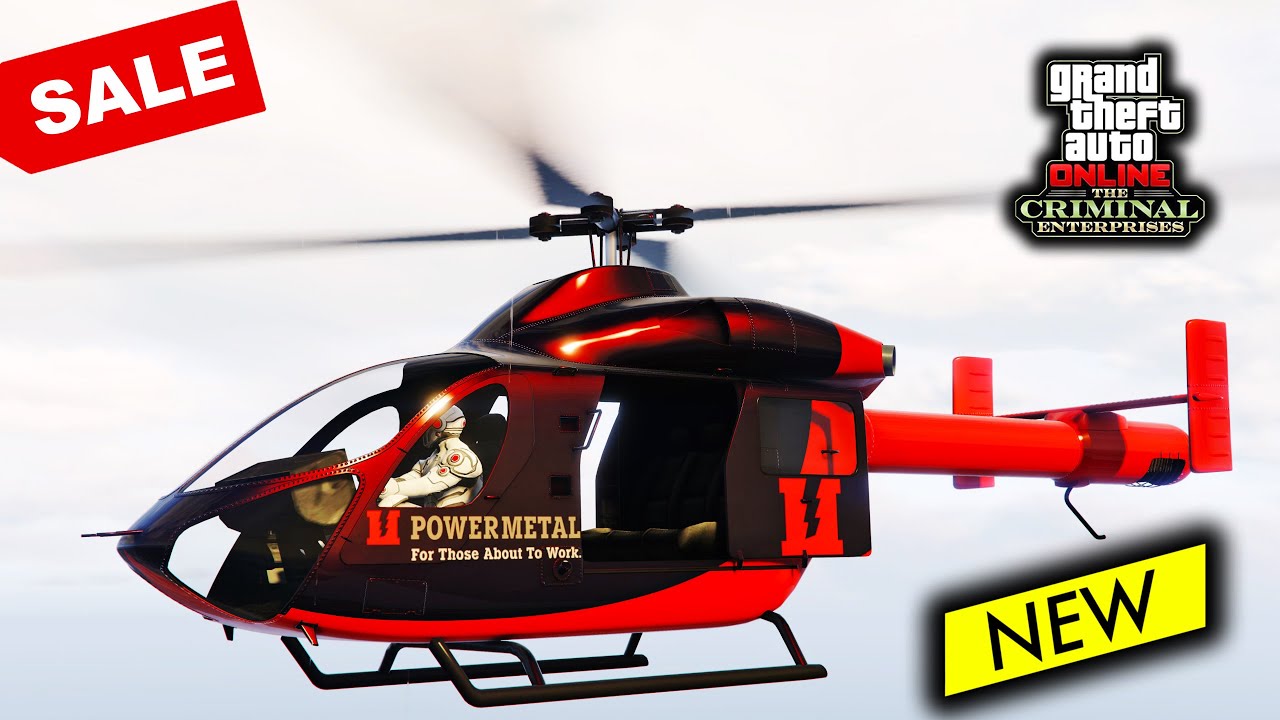 NV99  GTA V: NOVO helicóptero Buckingham Conada - DLC CRIMINAL ENTERPRISES