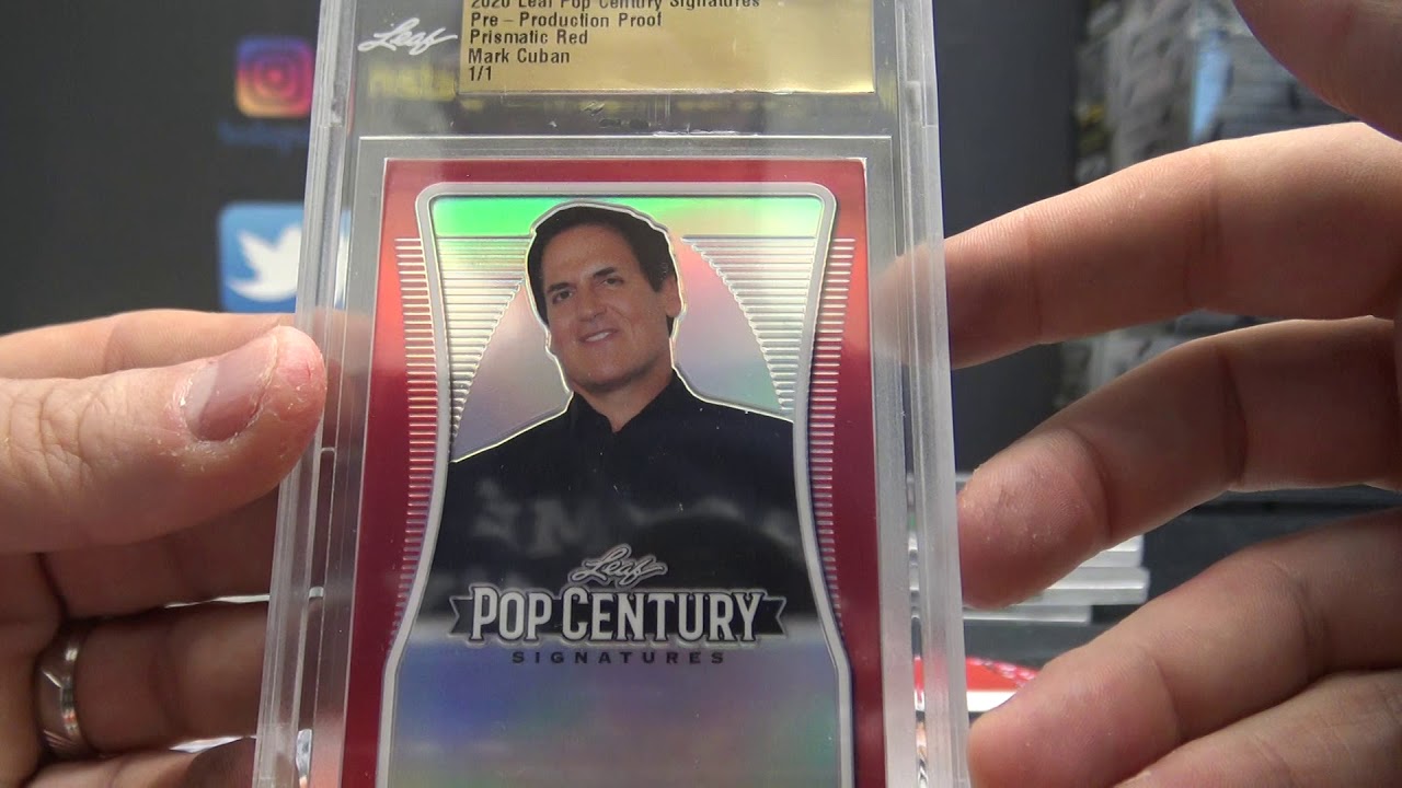 2020 Leaf Pop Century Proof 1/1 8 Box Draft Break