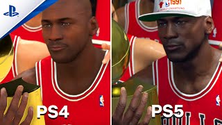 NBA 2K23 (PS4 vs PS5) JORDAN CHALLENGE - CHAMPIONSHIP CELEBRATIONS [NEXT GEN 4K ULTRA HD]