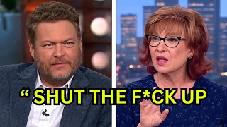 Blake Shelton Kicked Off The View After Heated Clash With Joy Behar – What Really Happened?
