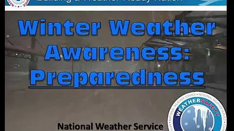 Winter Weather Preparedness