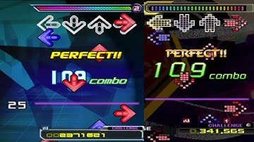 (New PCSX2) Dance Dance Revolution Extreme 2 and X2 (Score Comparison)