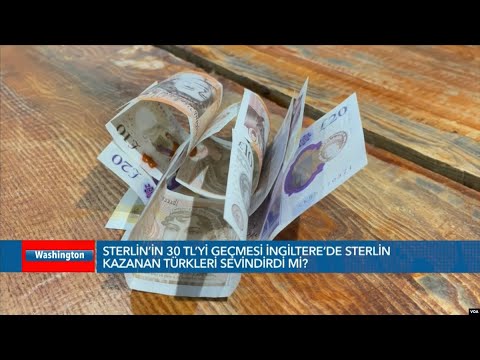 Sterlin'in 30 TL'yi geçmesi İngiltere'de yaşayan Türkleri sevindirdi mi?| VOA Türkçe