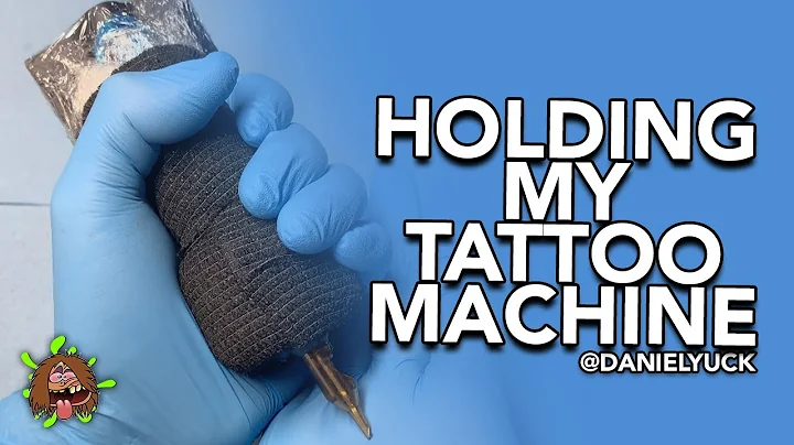 Holding A Tattoo Machine