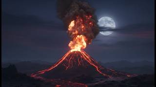 Volcano Loop 3D Vdb Effects Pack