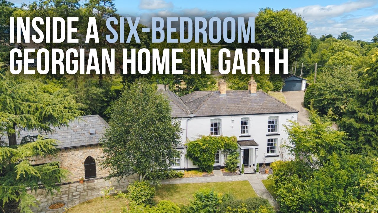 Inside a Six-Bedroom Georgian Home in North Wales | Property Tour