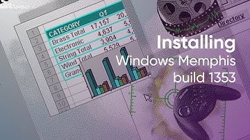Installing Windows Memphis/Windows 98 build 1353