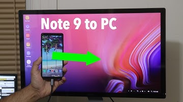 Transform Your Samsung Galaxy Note 9 into a full blown PC via Samsung DEX