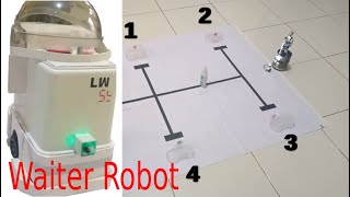 Arduino Line Follower Waiter Robot Restaurant - Arduino line follower