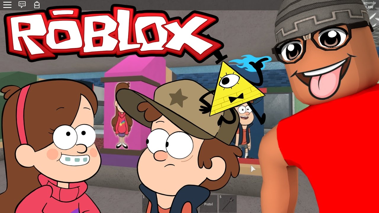 Gravity Falls In Roblox By Kylegamer 65 gravity falls en roblox esperando.....