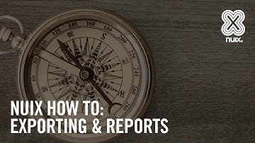 Exporting and Reports