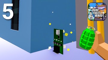 Dude Theft Wars - Gameplay Walkthrough Part 5 - Singleplayer: Richie Mission (iOS, Android)