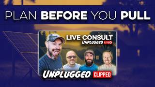 Permits, Panels, and Running Conduit: Real Solar Install Planning | Unplugged Clipped