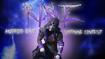 RISE -Velocity Montage • Android Edit🤍PUBG MOBILE @SixtyNine #sixtyninecontest