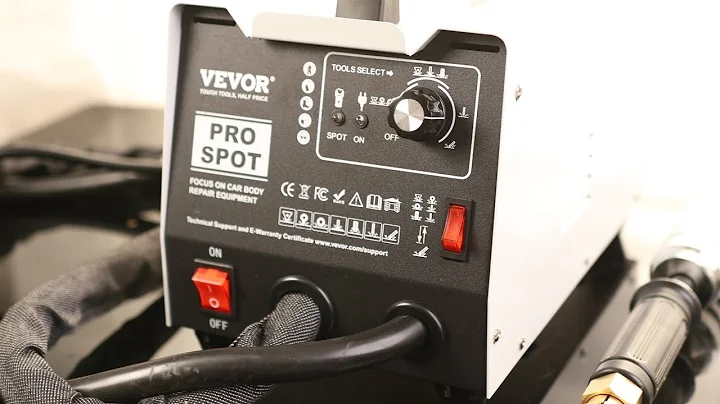 VEVOR Stud Welder Dent Repair Kit, 110V Auto Body Spot Welding Dent Puller Machine with 7 Welding