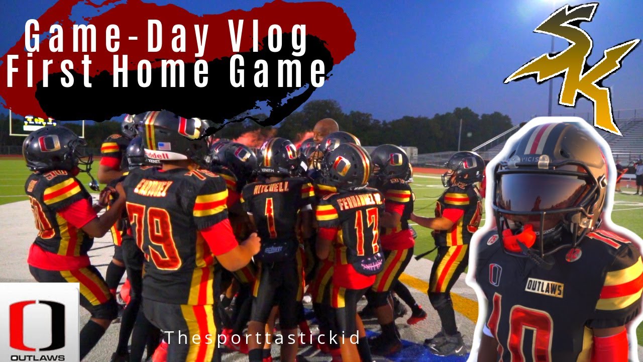 San Antonio Outlaws 10u vs SCA Lions 10U Game Vlog 🏈🔥🔥