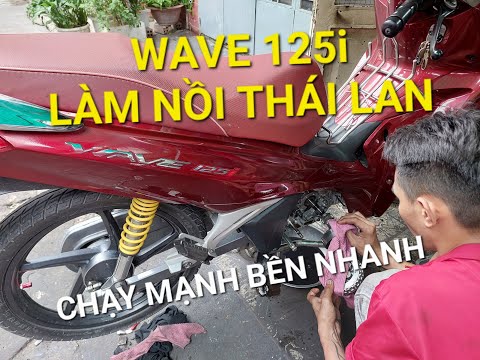 Video FUTURE 125, WAVE 125i HÌNH SỰ LÀM NỒI THÁI LAN CHẠY... - youtube