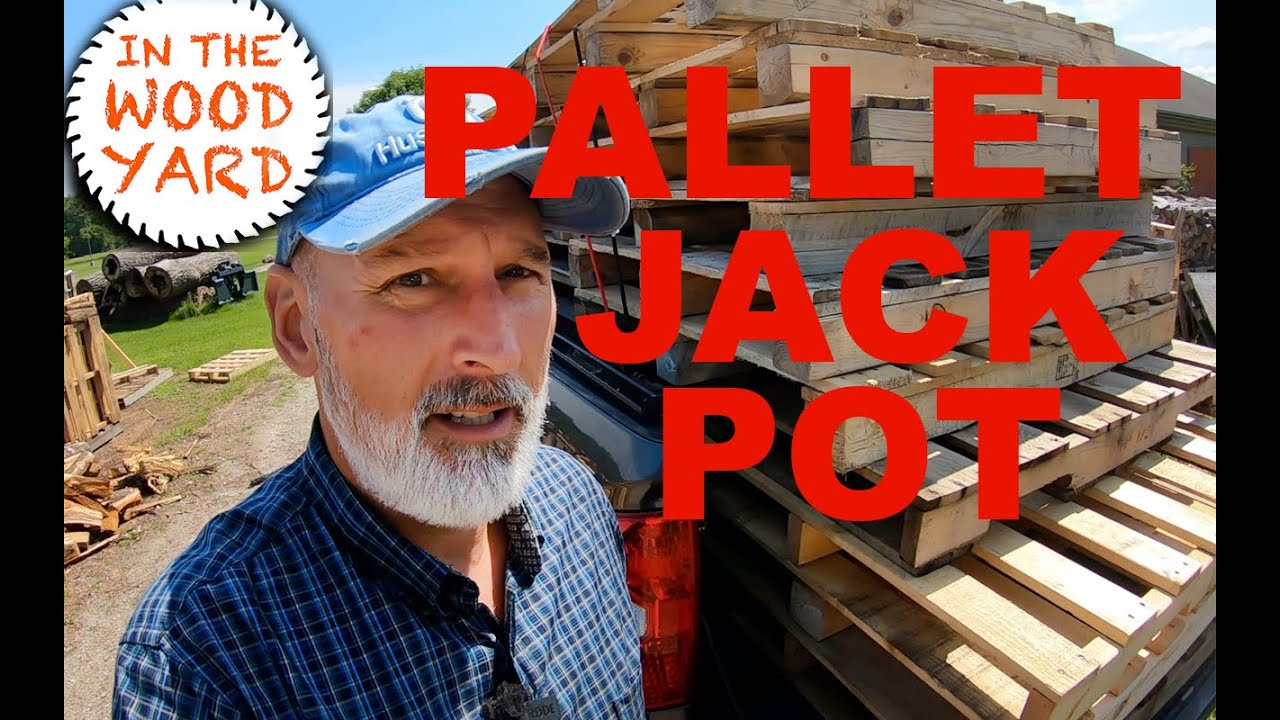 Pallets for Firewood... I hit the Jackpot! 394 YouTube