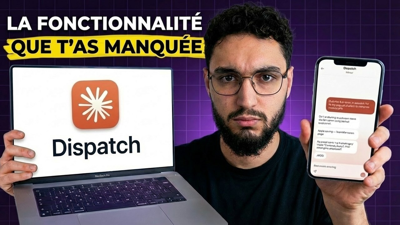 Claude Dispatch : l’IA qui agit à ta place (test réel) 🚀