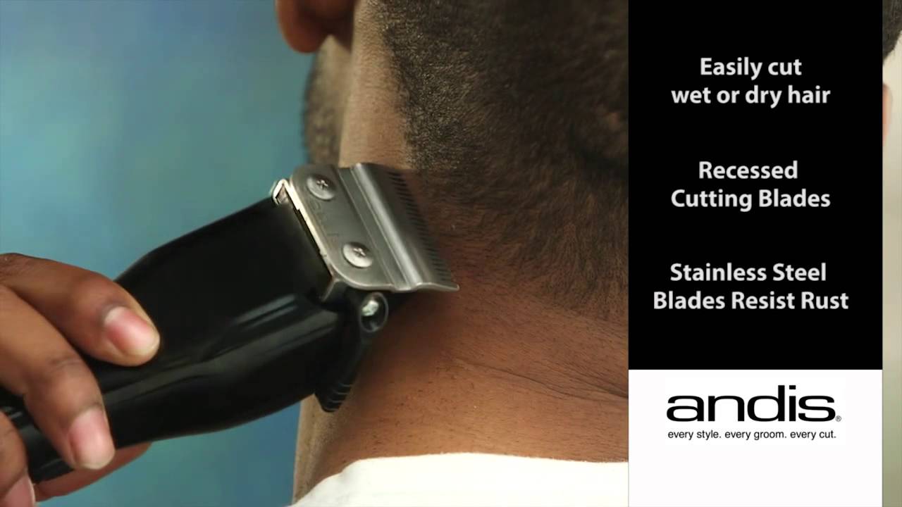 how to cut hair with andis clippers