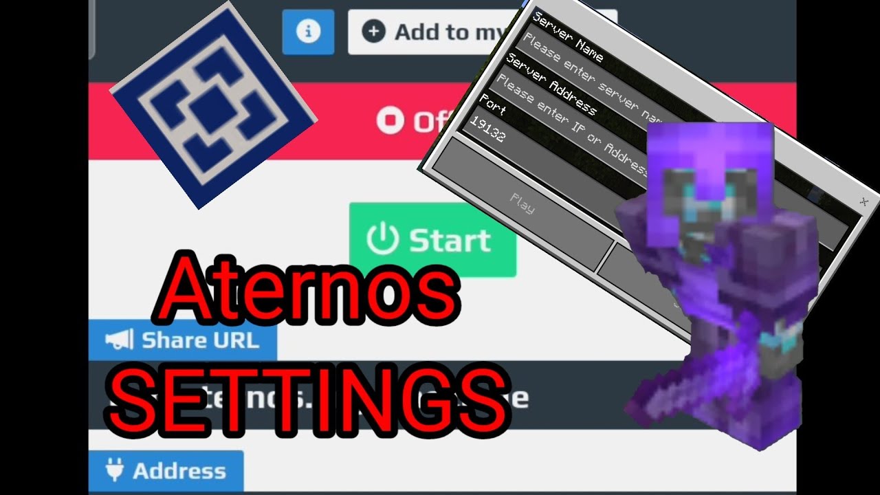 Aternos server inportant settings explained in 3 minutes.MUST WATCH