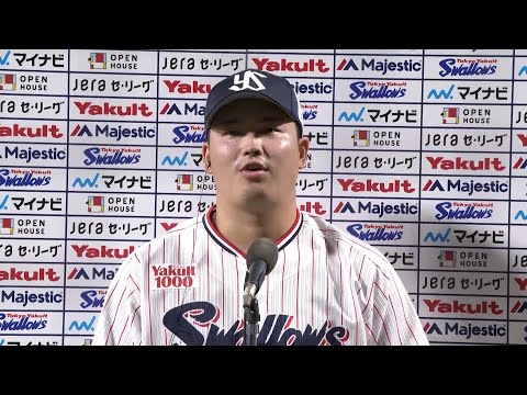 ヒーローインタビュー】32号3ラン含む2安打4打点の活躍！村上宗隆選手